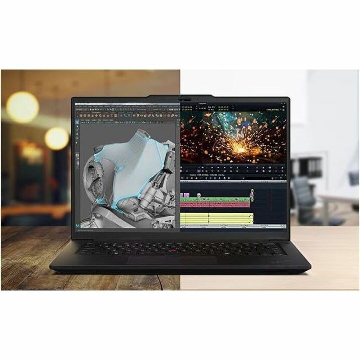 Alternate-Image9 Image for Lenovo ThinkPad P14s Gen 5 21G20022US 14.5" Touchscreen Mobile Workstation - WQXGA - 90 Hz - Intel Core Ultra 7 155H - 16 GB - 512 GB SSD - English Keyboard - Black