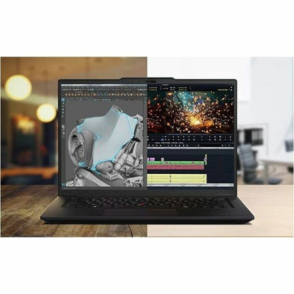 Alternate-Image9 Image for Lenovo ThinkPad P14s Gen 5 21G2001VUS 14.5" Mobile Workstation - WUXGA - 60 Hz - Intel Core Ultra 7 155H - 32 GB - 1 TB SSD - English Keyboard - Black