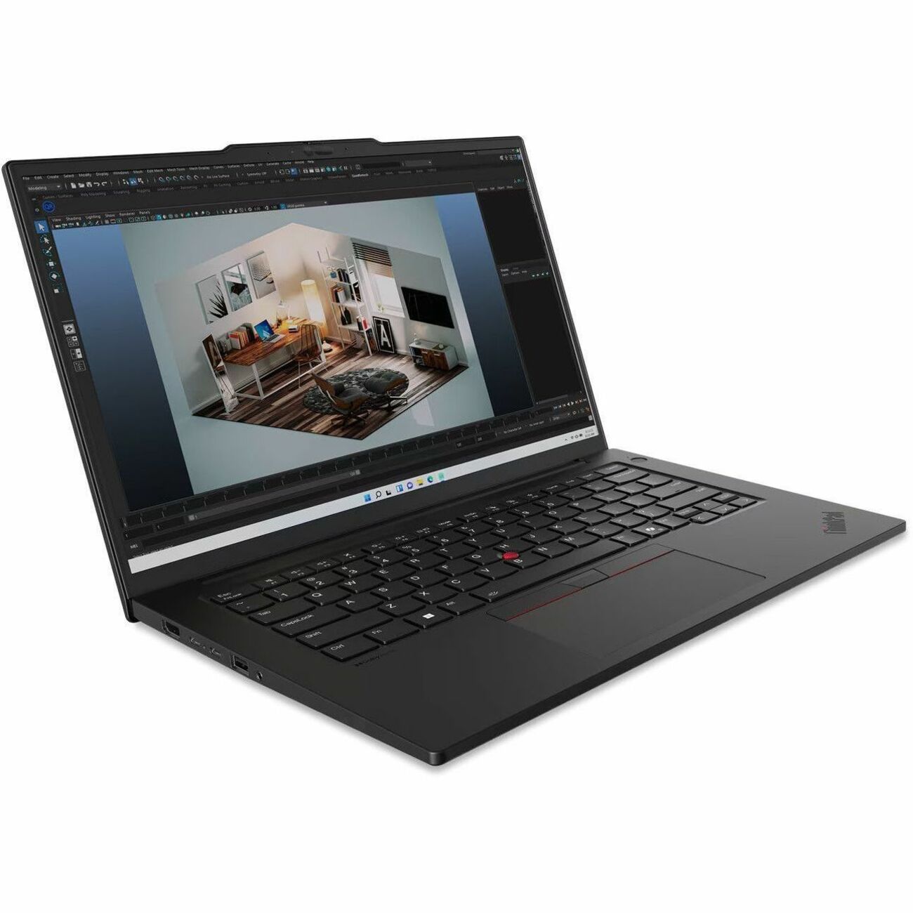 Main Image for Lenovo ThinkPad P14s Gen 5 21G2001UUS 14.5" Mobile Workstation - WUXGA - 60 Hz - Intel Core Ultra 5 125H - 16 GB - 512 GB SSD - English Keyboard - Black
