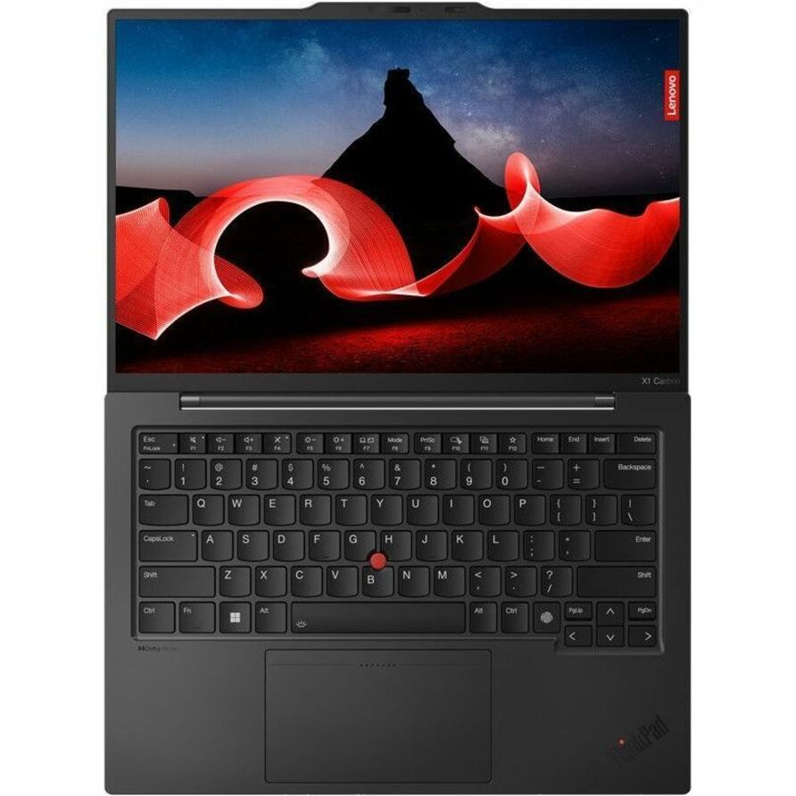 Alternate-Image6 Image for Lenovo ThinkPad X1 Carbon Gen 12 21KC00A8US 14" Notebook - WUXGA - 60 Hz - Intel Core Ultra 7 155U - Intel Evo Platform - 16 GB - 512 GB SSD - English Keyboard - Black Paint