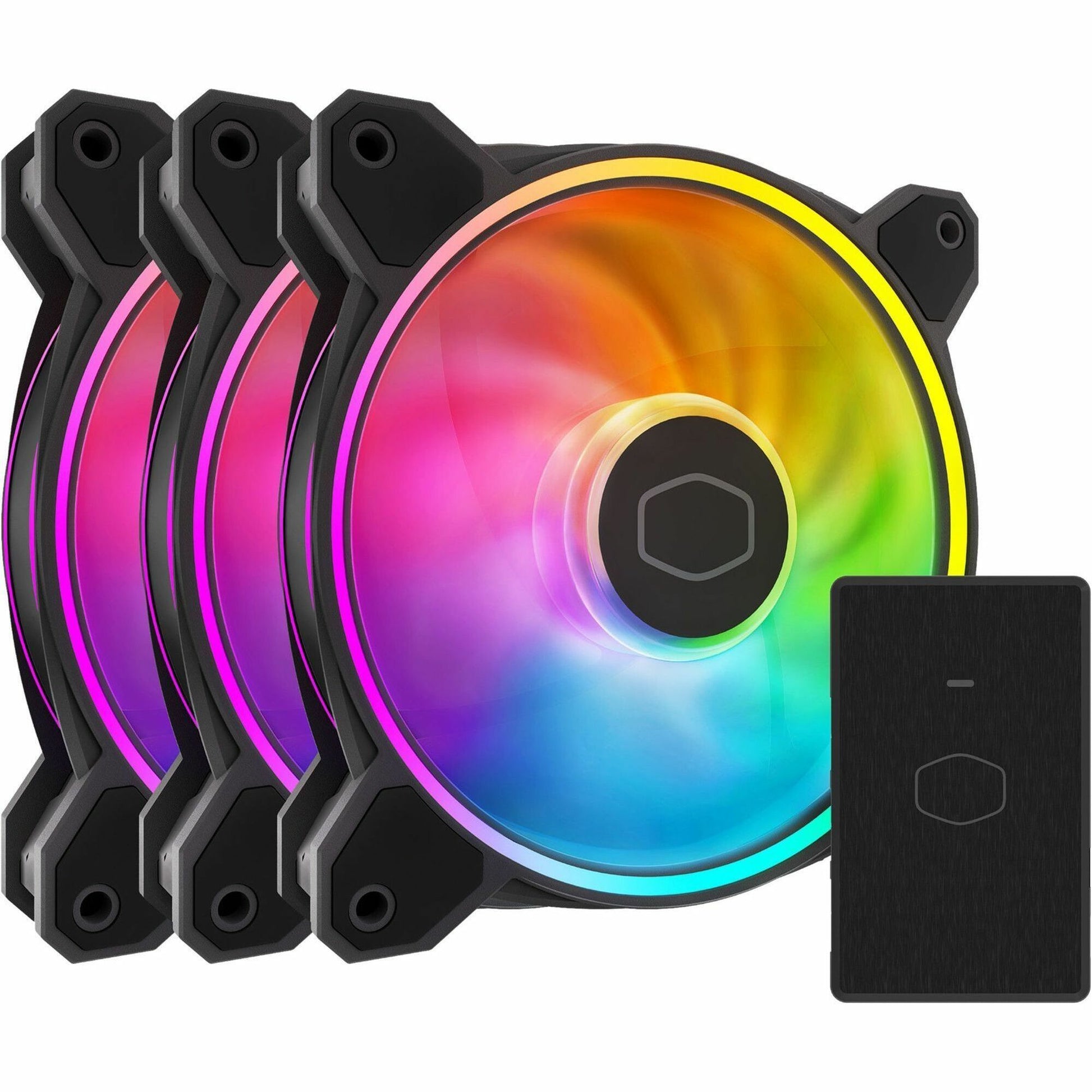 Main Image for Cooler Master MasterFan MF120 Halo² 3in1 - 3 Pack