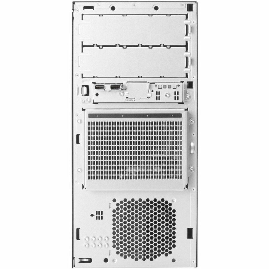 Alternate-Image1 Image for HPE SMART CHOICE ProLiant ML30 G11 4U Tower Server - 1 x Intel Xeon E-2434 3.4 GHz - 32 GB RAM - 1.92 TB SSD - (2 x 960GB) SSD Configuration - Serial ATA/600, 12Gb/s SAS, NVMe Controller