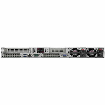 Rear Image for HPE SMART CHOICE ProLiant DL360 Gen11 1U Rack Server - 1 x Intel Xeon Gold 6530 2.1 GHz - 128 GB RAM - NVMe Controller