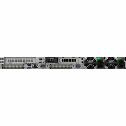 Rear Image for HPE SMART CHOICE ProLiant DL325 G11 1U Rack Server - 1 x AMD EPYC 9354P 3.25 GHz - 256 GB RAM - 3.84 TB SSD - (2 x 1.92TB) SSD Configuration - 12Gb/s SAS Controller
