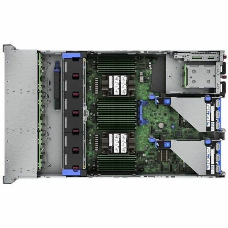 Alternate-Image2 Image for HPE SMART CHOICE ProLiant DL380 G11 2U Rack Server - 1 x Intel Xeon Silver 4510 2.4 GHz - 64 GB RAM - 4.8 TB HDD - (2 x 2.4TB) HDD Configuration - Serial ATA/600, 12Gb/s SAS Controller