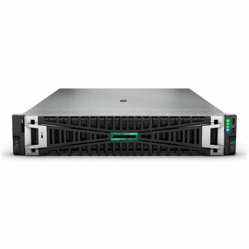 Front Image for HPE SMART CHOICE ProLiant DL380 G11 2U Rack Server - 1 x Intel Xeon Silver 4514Y 2 GHz - 128 GB RAM - 960 GB SSD - (2 x 480GB) SSD Configuration - Serial ATA/600, 12Gb/s SAS Controller