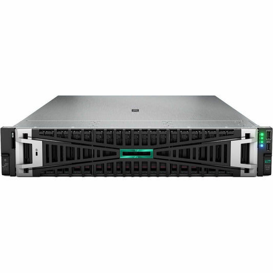 Main Image for HPE SMART CHOICE ProLiant DL380 G11 2U Rack Server - 1 x Intel Xeon Silver 4510 2.4 GHz - 64 GB RAM - 16 TB HDD - (2 x 8TB) HDD Configuration - Serial ATA/600, 12Gb/s SAS Controller