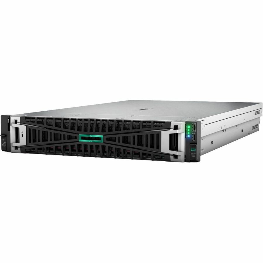 Left Image for HPE SMART CHOICE ProLiant DL380 G11 2U Rack Server - 1 x Intel Xeon Silver 4510 2.4 GHz - 64 GB RAM - 16 TB HDD - (2 x 8TB) HDD Configuration - Serial ATA/600, 12Gb/s SAS Controller
