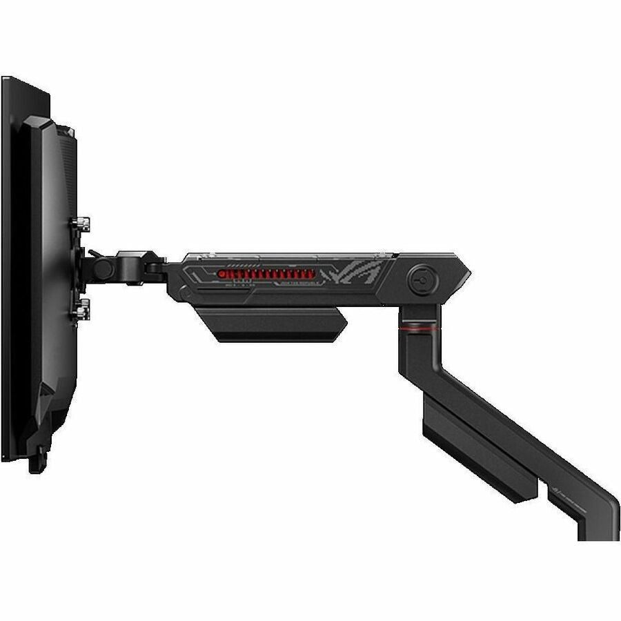 Alternate-Image2 Image for Asus ROG Mounting Arm for Monitor, Flat Panel Display, Curved Screen Display - Black
