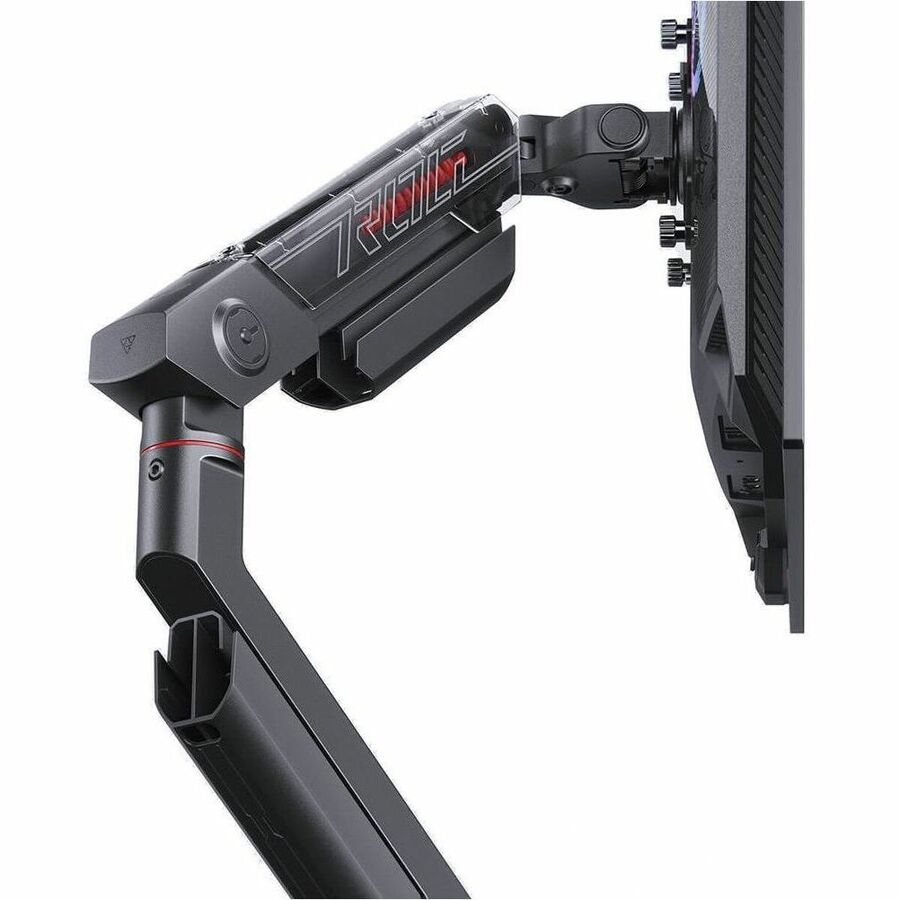 Alternate-Image1 Image for Asus ROG Mounting Arm for Monitor, Flat Panel Display, Curved Screen Display - Black