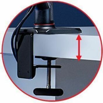 Alternate-Image7 Image for Asus ROG Mounting Arm for Monitor, Flat Panel Display, Curved Screen Display - Black