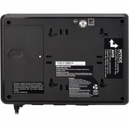 Bottom Image for Eaton Tripp Lite Series 350VA 210W 120V Standby Cloud-Connected UPS with Remote Monitoring - 3 NEMA 5-15R Outlets (Surge + Battery Backup), 5-15P Plug, Desktop