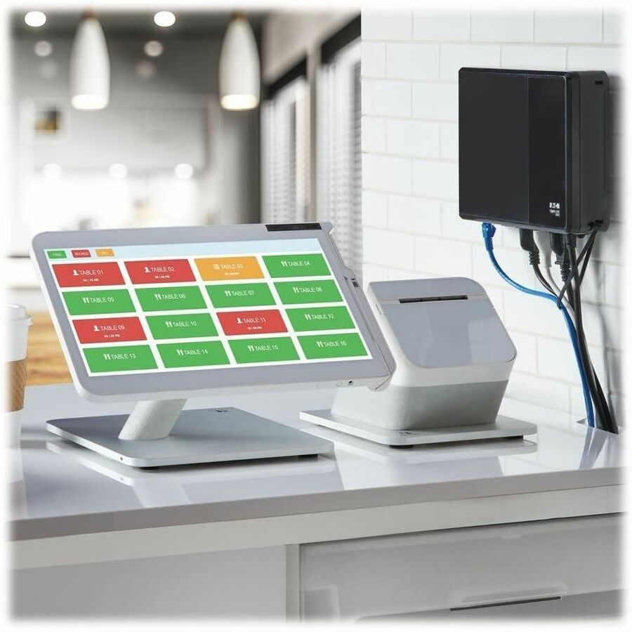 Life-Style Image for Eaton Tripp Lite Series 350VA 210W 120V Standby Cloud-Connected UPS with Remote Monitoring - 3 NEMA 5-15R Outlets (Surge + Battery Backup), 5-15P Plug, Desktop