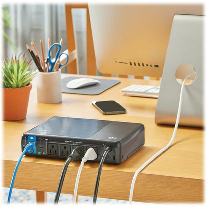 Alternate-Image4 Image for Eaton Tripp Lite Series 600VA 300W 120V Standby Cloud-Connected UPS with Remote Monitoring - 4 NEMA 5-15R Outlets (Surge + Battery Backup), 5-15P Plug, Desktop