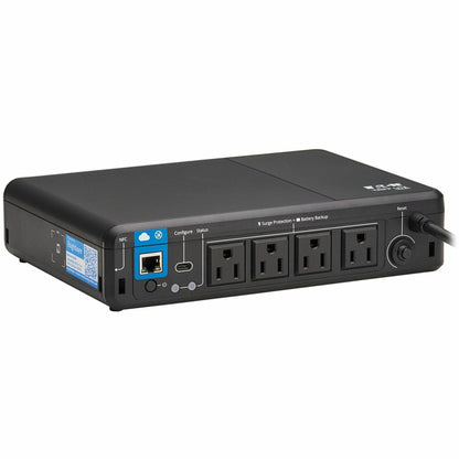 Main Image for Eaton Tripp Lite Series 600VA 300W 120V Standby Cloud-Connected UPS with Remote Monitoring - 4 NEMA 5-15R Outlets (Surge + Battery Backup), 5-15P Plug, Desktop
