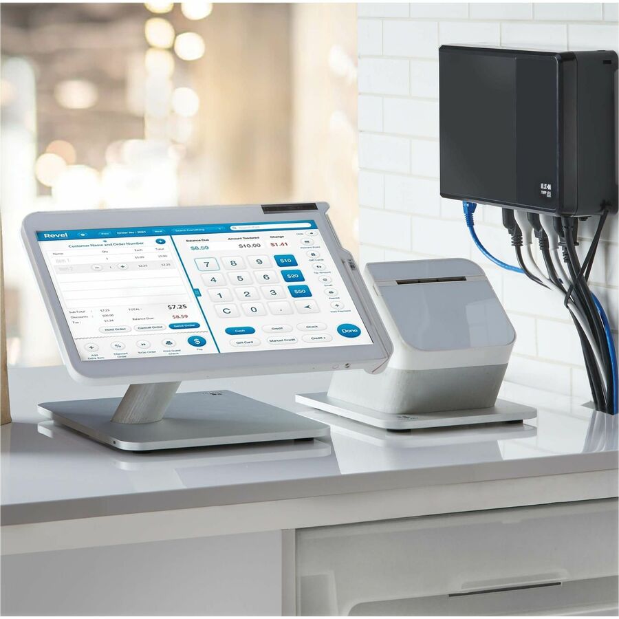Alternate-Image2 Image for Eaton Tripp Lite Series 850VA 450W 120V Standby Cloud-Connected UPS with Remote Monitoring - 5 NEMA 5-15R Outlets (Surge + Battery Backup), 5-15P Plug, Desktop