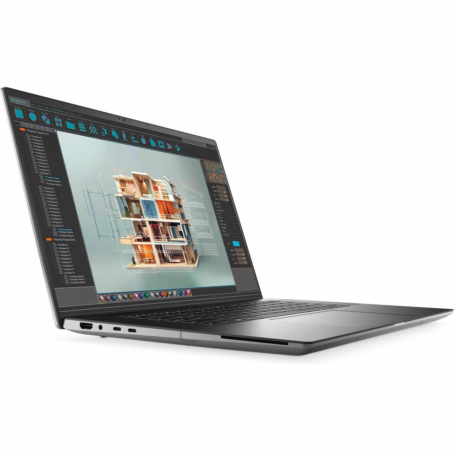 Main Image for Dell Precision 5000 5690 16" Mobile Workstation - Full HD Plus - 60 Hz - Intel Core Ultra 7 155H - vPro Technology - Intel Evo Platform - 32 GB - 512 GB SSD - English (US) Keyboard - Anodized Titan Gray