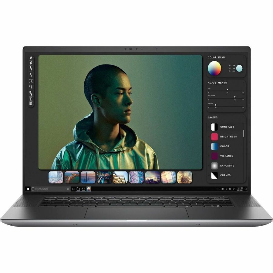 Alternate-Image6 Image for Dell Precision 5000 5690 16" Mobile Workstation - Full HD Plus - 60 Hz - Intel Core Ultra 7 165H - vPro Technology - Intel Evo Platform - 32 GB - 1 TB SSD - English (US) Keyboard - Anodized Titan Gray