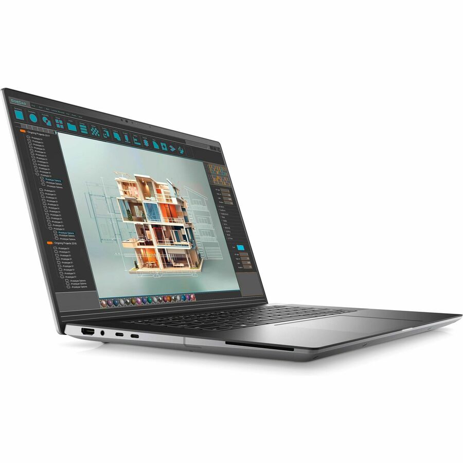 Alternate-Image10 Image for Dell Precision 5000 5690 16" Mobile Workstation - Full HD Plus - 60 Hz - Intel Core Ultra 7 165H - vPro Technology - Intel Evo Platform - 32 GB - 1 TB SSD - English (US) Keyboard - Anodized Titan Gray
