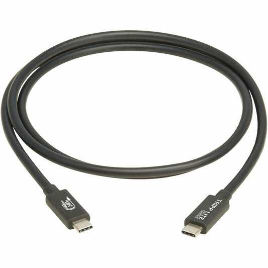 Main Image for Eaton Tripp Lite Series USB4 40Gbps Cable (M/M) - USB-C, 8K 60 Hz, 240W EPR Charging, Black, 1.2 m (4 ft.)