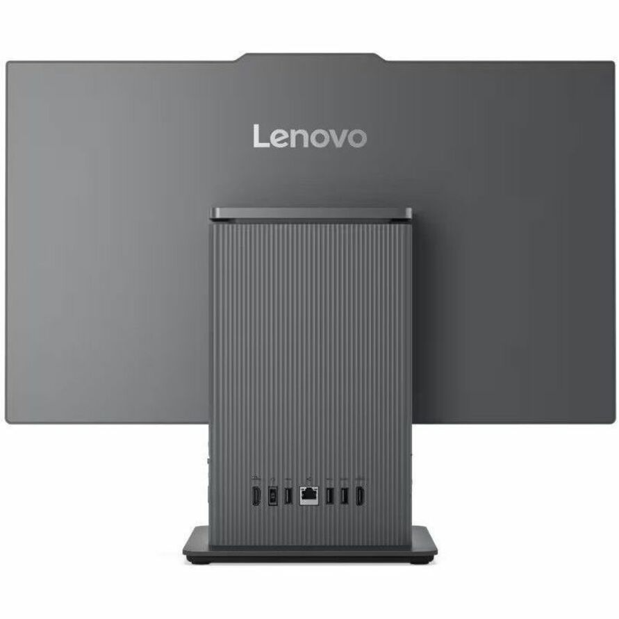 Rear Image for Lenovo IdeaCentre 24ARR9 F0HR001MUS All-in-One Computer - AMD Ryzen 3 7335U - 8 GB - 256 GB SSD - 23.8" Full HD Touchscreen - Desktop - Luna Gray