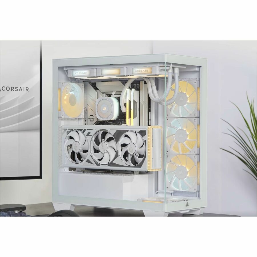 Life-Style Image for Corsair 3500X Mid-Tower PC Case - White