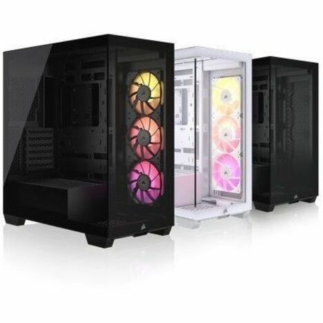 Alternate-Image9 Image for Corsair 3500X Mid-Tower PC Case - White
