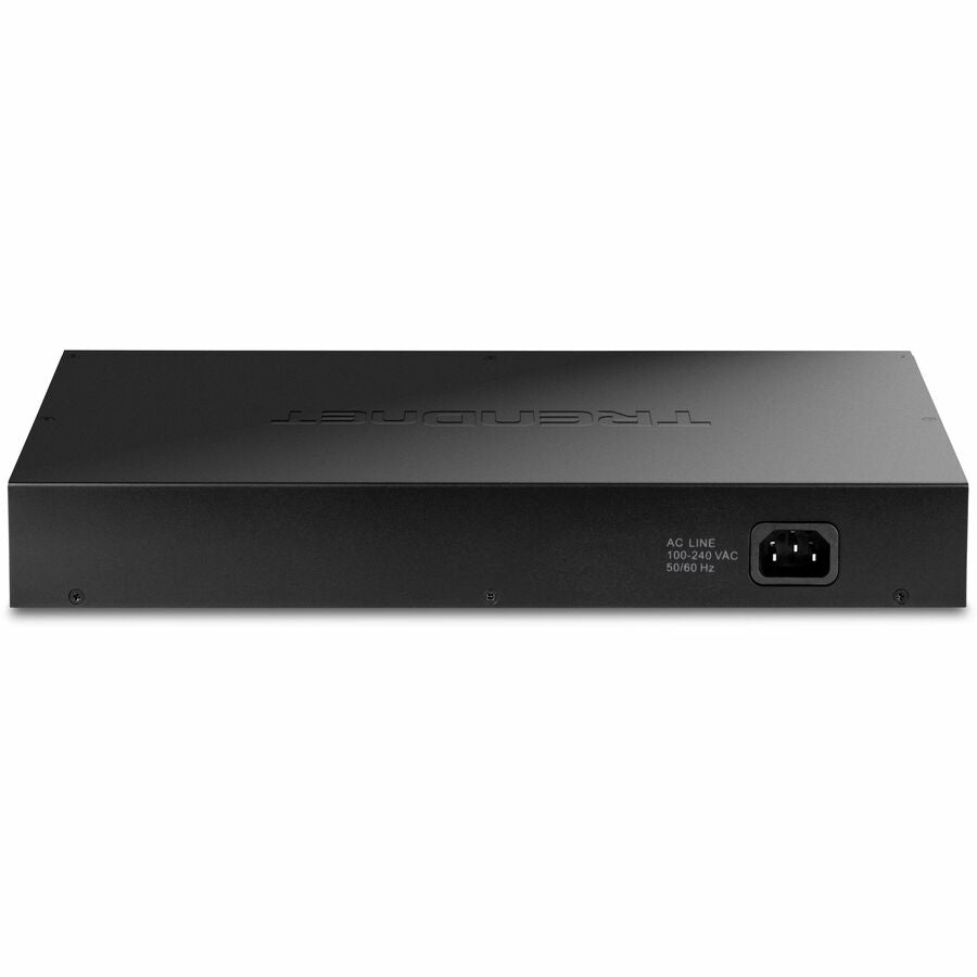 Alternate-Image1 Image for TRENDnet 10-Port 10G Unmanaged Switch, TEG-S7102, 8 x 10G  RJ-45 Ports, 2 x 10G SFP+ Ports, 200Gbps Switching Capacity,  Rackmount Design, Lifetime Protection, Black
