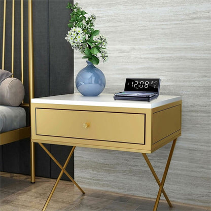 Life-Style Image for Supersonic Dual Alarm Clock with Wireless Charger 2-IN-1 Wireless Charger