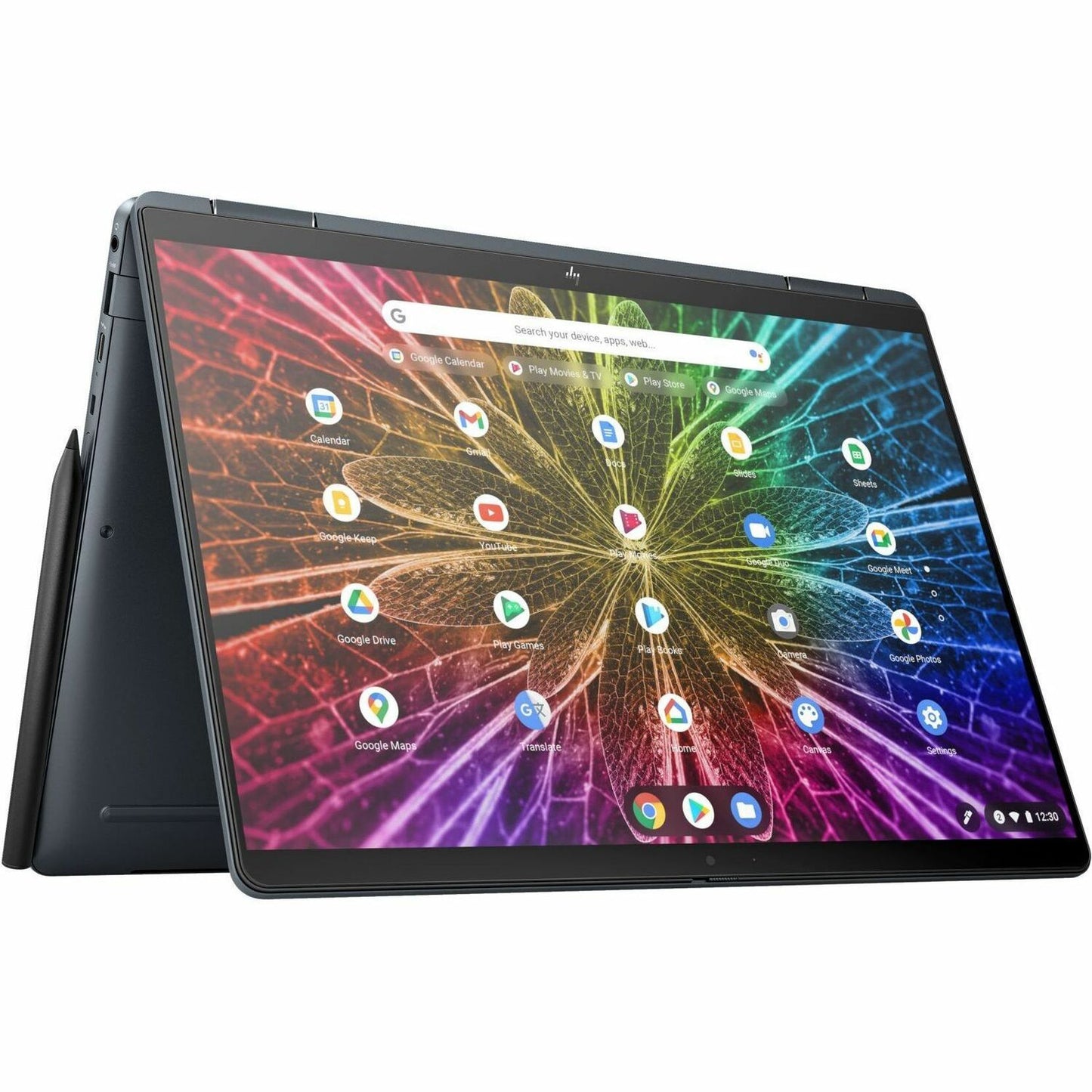 Main Image for HP Elite Dragonfly 13.5" Touchscreen Convertible 2 in 1 Notebook - 2K - Intel Core i3 12th Gen i3-1215U - 8 GB - 256 GB SSD - English Keyboard - Slate Blue - Smart Buy