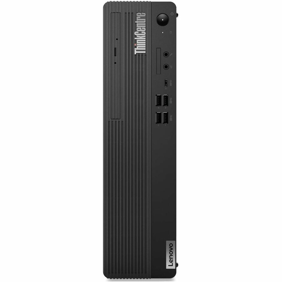 Front Image for Lenovo ThinkCentre M70s Gen 5 12U3000VUS Desktop Computer - Intel Core i7 14th Gen i7-14700 - vPro Technology - 16 GB - 512 GB SSD - Small Form Factor - Black