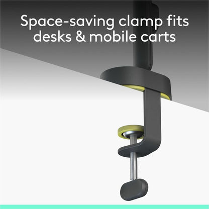 Alternate-Image4 Image for Logitech Reach Camera with Clamp Mount, Articulating Overhead Camera Arm, 1080p/60fps, USB, Compatible with Windows, macOS, ChromeOS, iPadOS