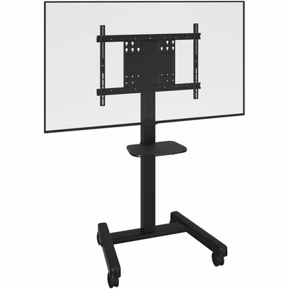 Alternate-Image2 Image for Chief Fit Mobile Cart - For 55-89 Inch Interactive Displays - Height Adjustable TV Mobile Cart - Black