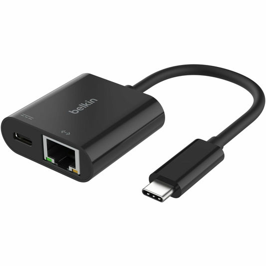 Main Image for Belkin Connect USB-C to Ethernet + Charge Adapter 100W