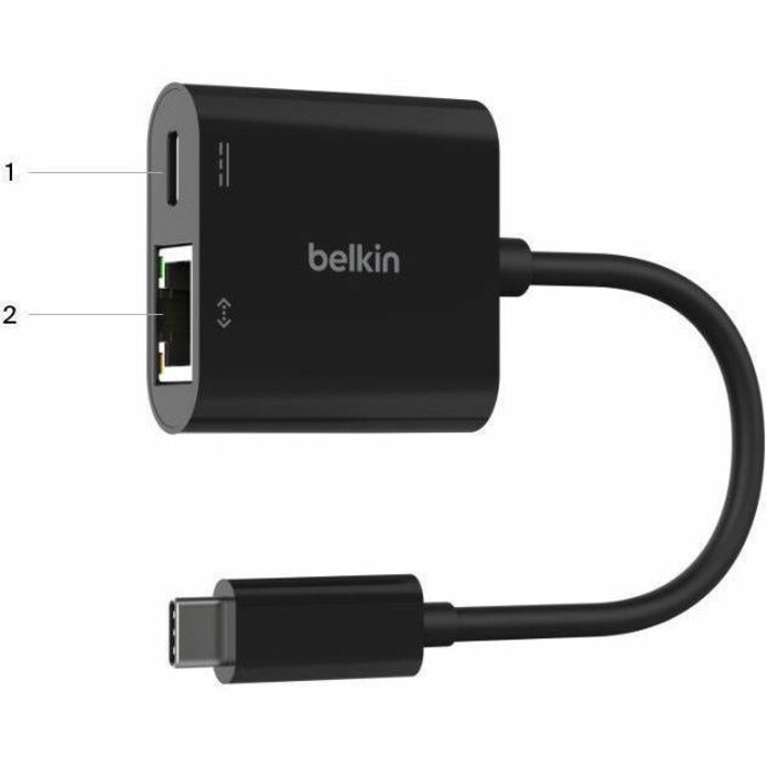 Alternate-Image3 Image for Belkin Connect USB-C to Ethernet + Charge Adapter 100W