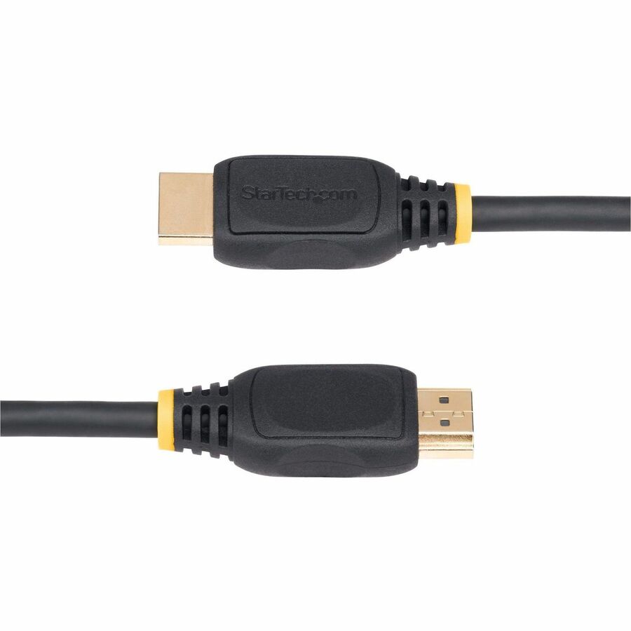 Alternate-Image3 Image for StarTech 18in (0.5m) HDMI 2.0 Extension Cable, High Speed HDMI Port Saver Cable, 4K 60Hz, HDMI Male to Female Extension Adapter Cord