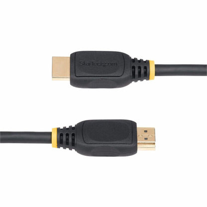 Alternate-Image3 Image for StarTech 18in (0.5m) HDMI 2.0 Extension Cable, High Speed HDMI Port Saver Cable, 4K 60Hz, HDMI Male to Female Extension Adapter Cord