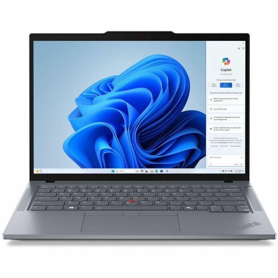 Main Image for Lenovo ThinkPad T14 Gen 5 21ML0089US 14" Notebook - WUXGA - 60 Hz - Intel Core Ultra 7 155U - 16 GB - 512 GB SSD - English Keyboard - Gray