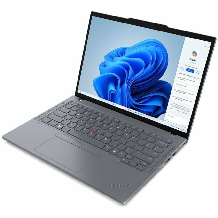 Alternate-Image3 Image for Lenovo ThinkPad T14 Gen 5 21ML0089US 14" Notebook - WUXGA - 60 Hz - Intel Core Ultra 7 155U - 16 GB - 512 GB SSD - English Keyboard - Gray