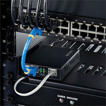 Alternate-Image7 Image for StarTech 10/100 Ethernet Extender Kit Up to 0.5mi (800m), Long-Range LAN Over Single Pair Wire/RJ45 UTP For IP Camera/WiFi AP, TAA