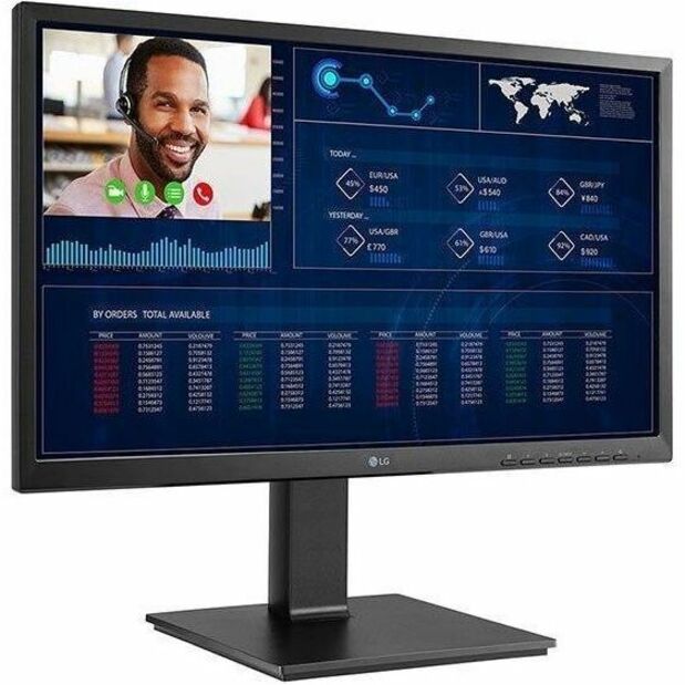 Alternate-Image4 Image for LG 24CR660NK-6P All-in-One Thin Client - Intel Celeron N5105 Quad-core (4 Core) 2 GHz - Black