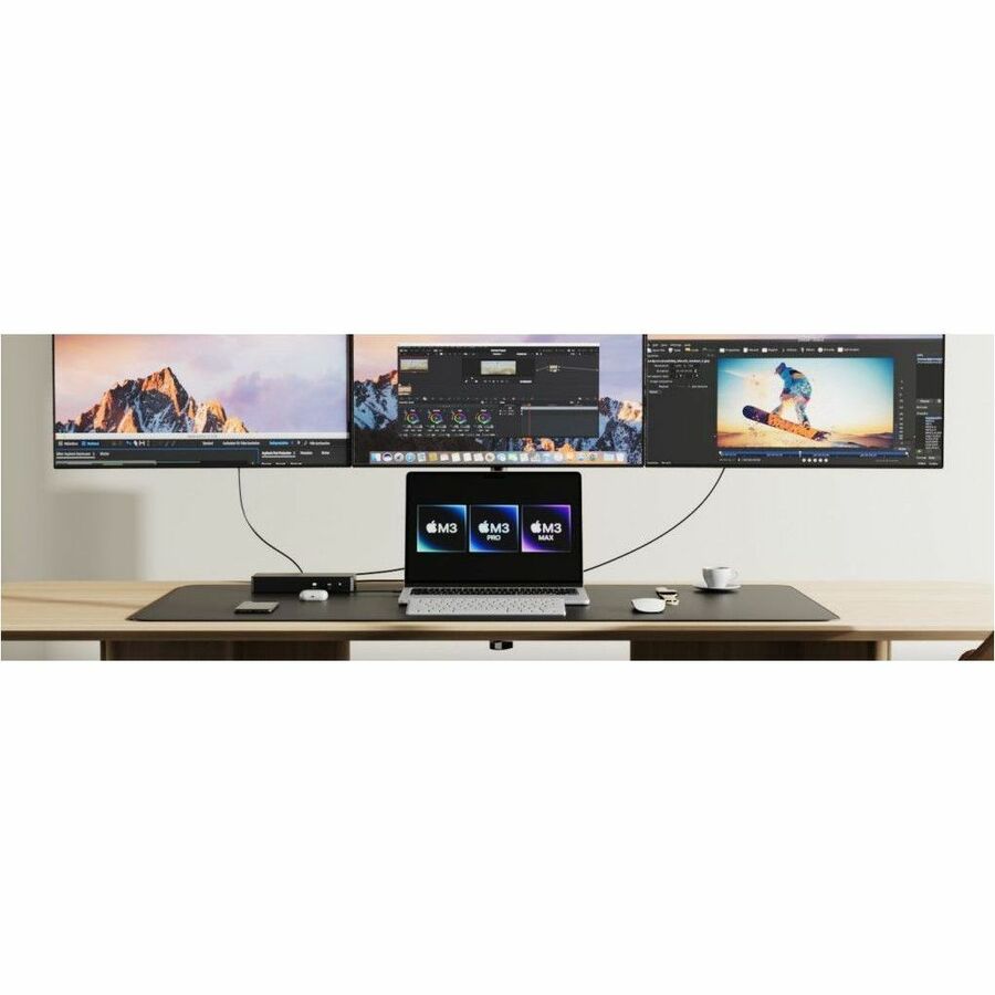 Alternate-Image10 Image for Kensington SD4790-MAC EQ USB-C Triple 4K Docking Station for MacBook