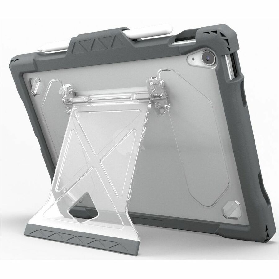 Alternate-Image4 Image for MAXCases Shield Extreme-X2 for iPad 10 10.9" (2022) (Black Bezel-Gray Case)