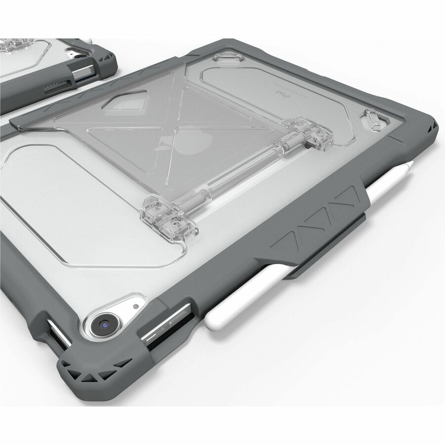 Alternate-Image1 Image for MAXCases Shield Extreme-X2 for iPad 10 10.9" (2022) (Black Bezel-Gray Case)