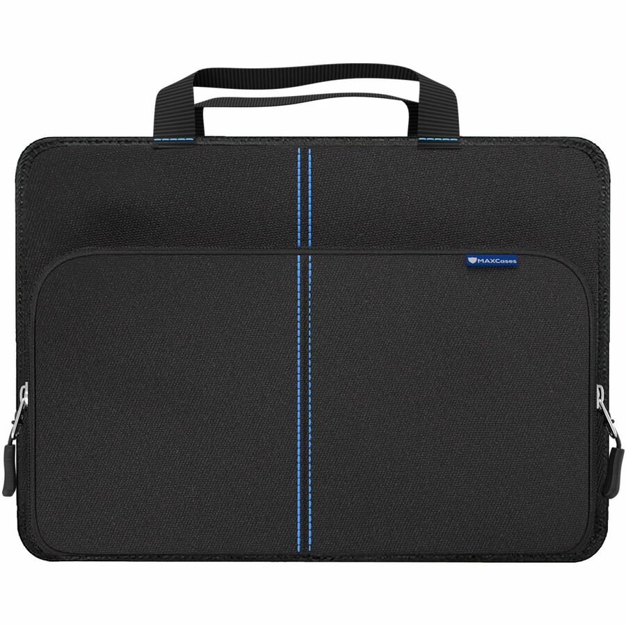 Right Image for MAXCases Explorer 5 Work-In Case w/Pocket 11" w/ Shoulder Strap (Black)