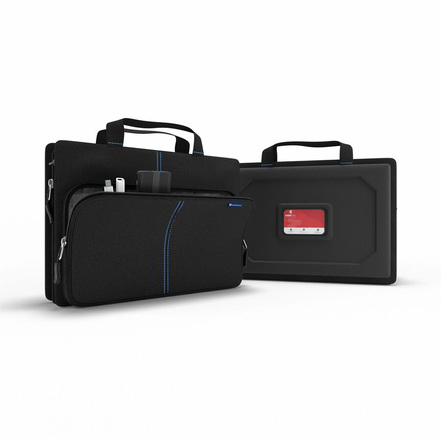 Alternate-Image4 Image for MAXCases Explorer 5 Work-In Case w/Pocket 11" w/ Shoulder Strap (Black)