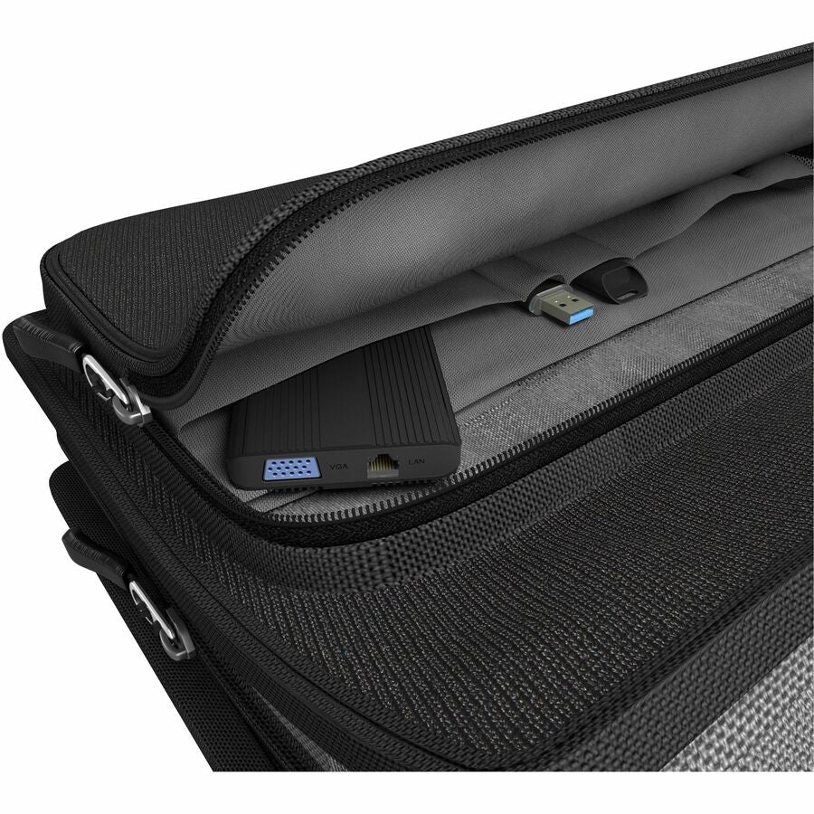 Alternate-Image6 Image for MAXCases Explorer 5 Work-In Case w/Pocket 11" w/ Shoulder Strap (Black)