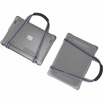 Alternate-Image6 Image for MAXCases Extreme Shell-F3 Slide Case for Lenovo 300e/100e and 300w/100w G4 Chromebook 11.6" (ver 82W0/82W1 for 100e) (NOT 83G) (Gray/Clear)