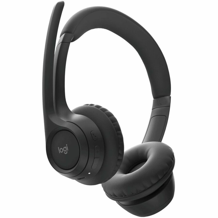 Left Image for Logitech Zone 305 for Business, Wireless Bluetooth Headset With Microphone, Native Bluetooth, for Microsoft Teams, Black