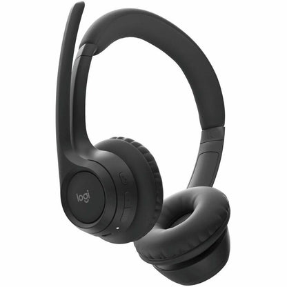 Left Image for Logitech Zone 305 for Business, Wireless Bluetooth Headset With Microphone, Native Bluetooth, for Microsoft Teams, Black